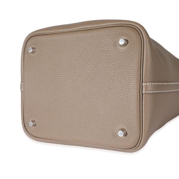 Hermes Etoupe Clemence Picotin 22 MM - Picture 7 of 7